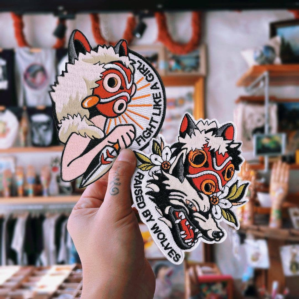Patch Mononoke Combattez comme une fille