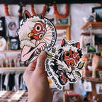 Patch Mononoke Combattez comme une fille