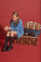 Sac polochon Simon: Lilas