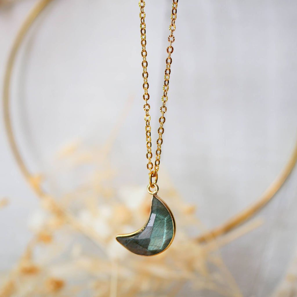 COLLIER LUNE TANDAVA LABRADORIT