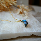 COLLIER LUNE TANDAVA LABRADORIT