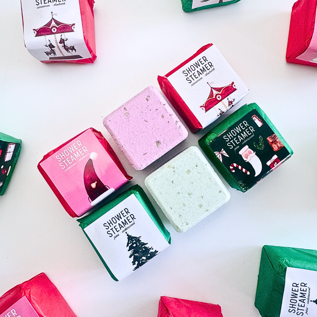 VAPEURS DE DOUCHE DE NOËL EN GROS 50g | Emballage individuel: MIX