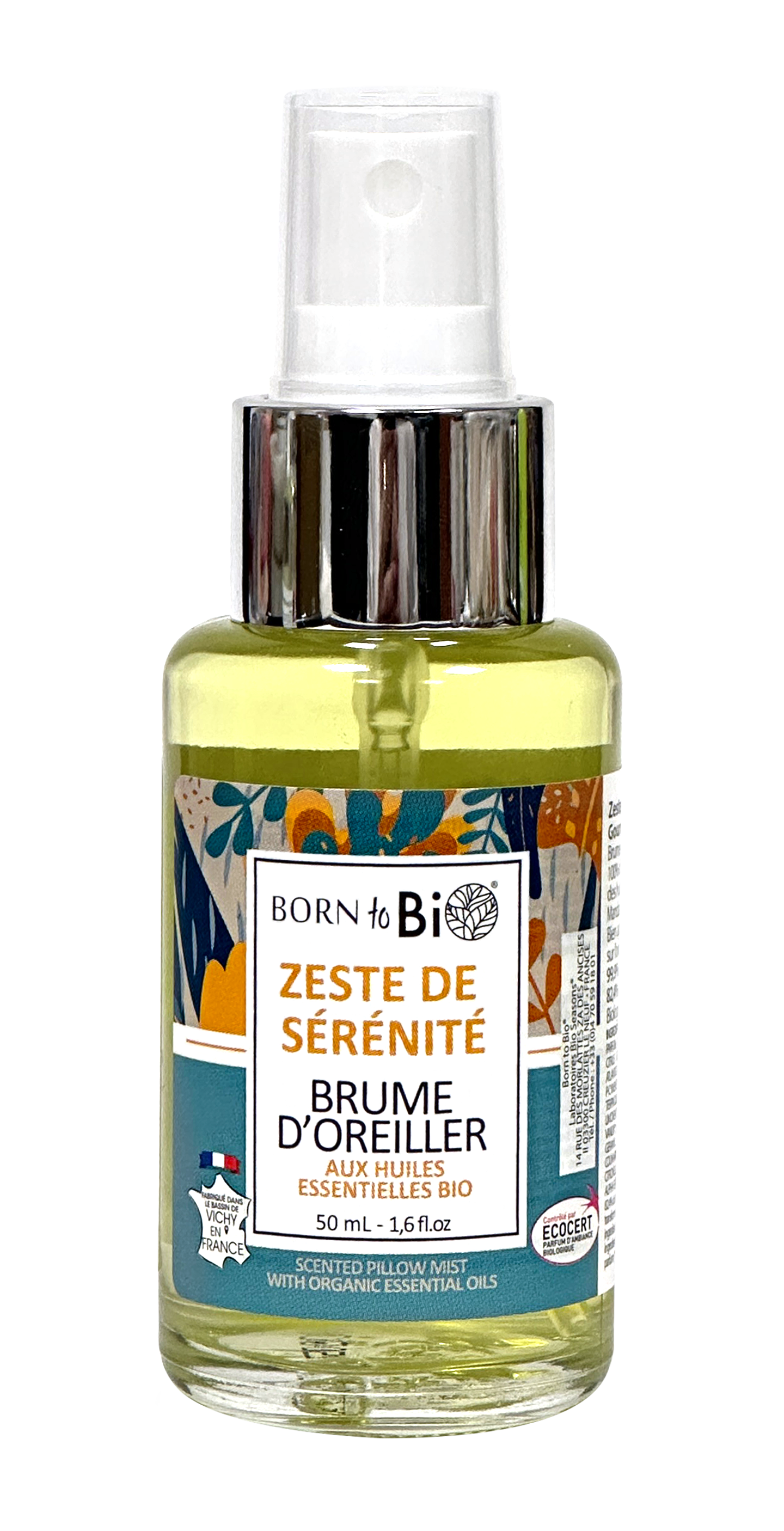 Brume d’oreiller zeste de sérénité