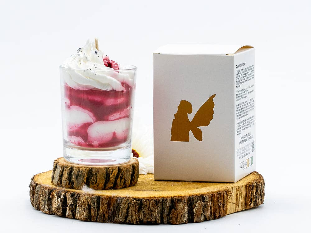 Bougie gourmande sucre d’orge - Noël