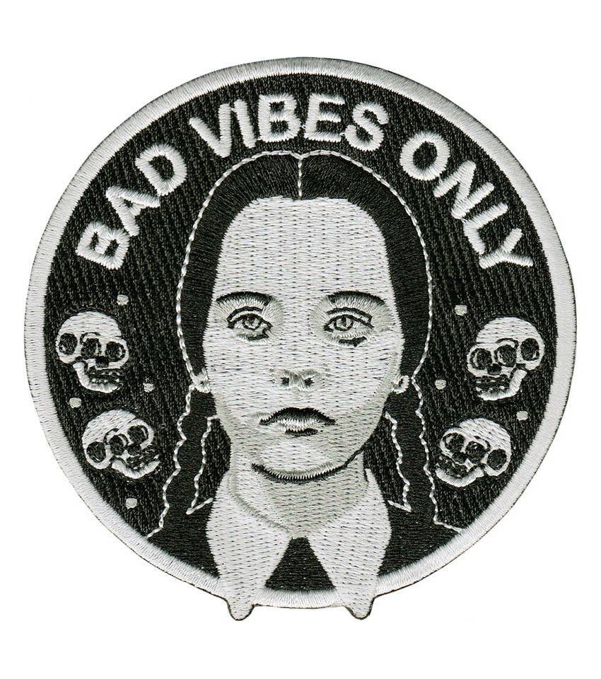 Patch thermocollant Bad Vibes Only de La Barbuda