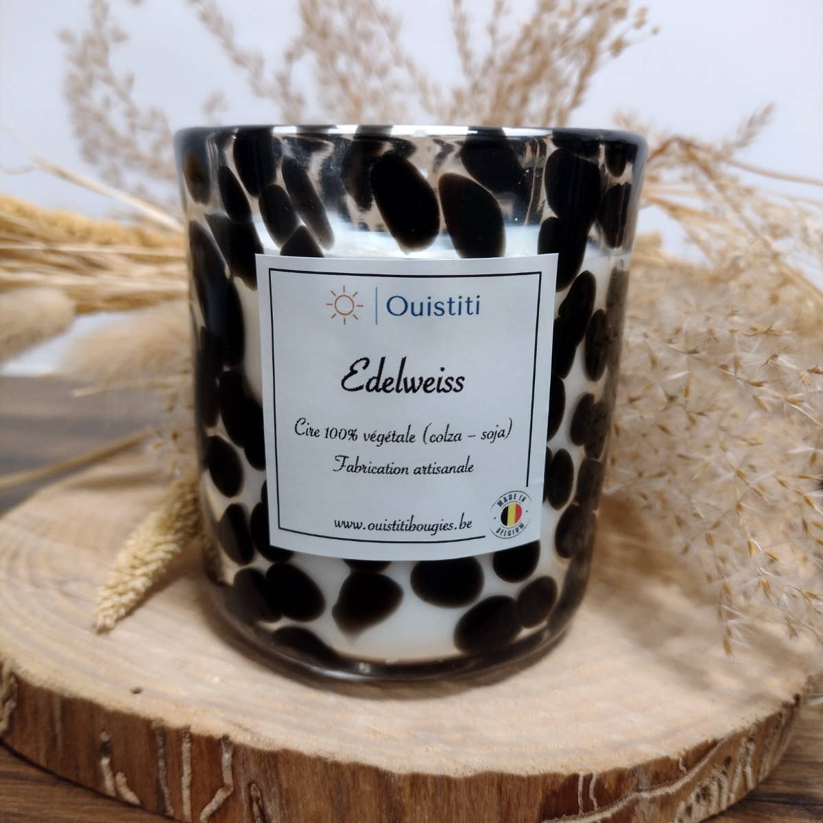 Bougie Parfumée Edelweiss - Guépard - 200 g