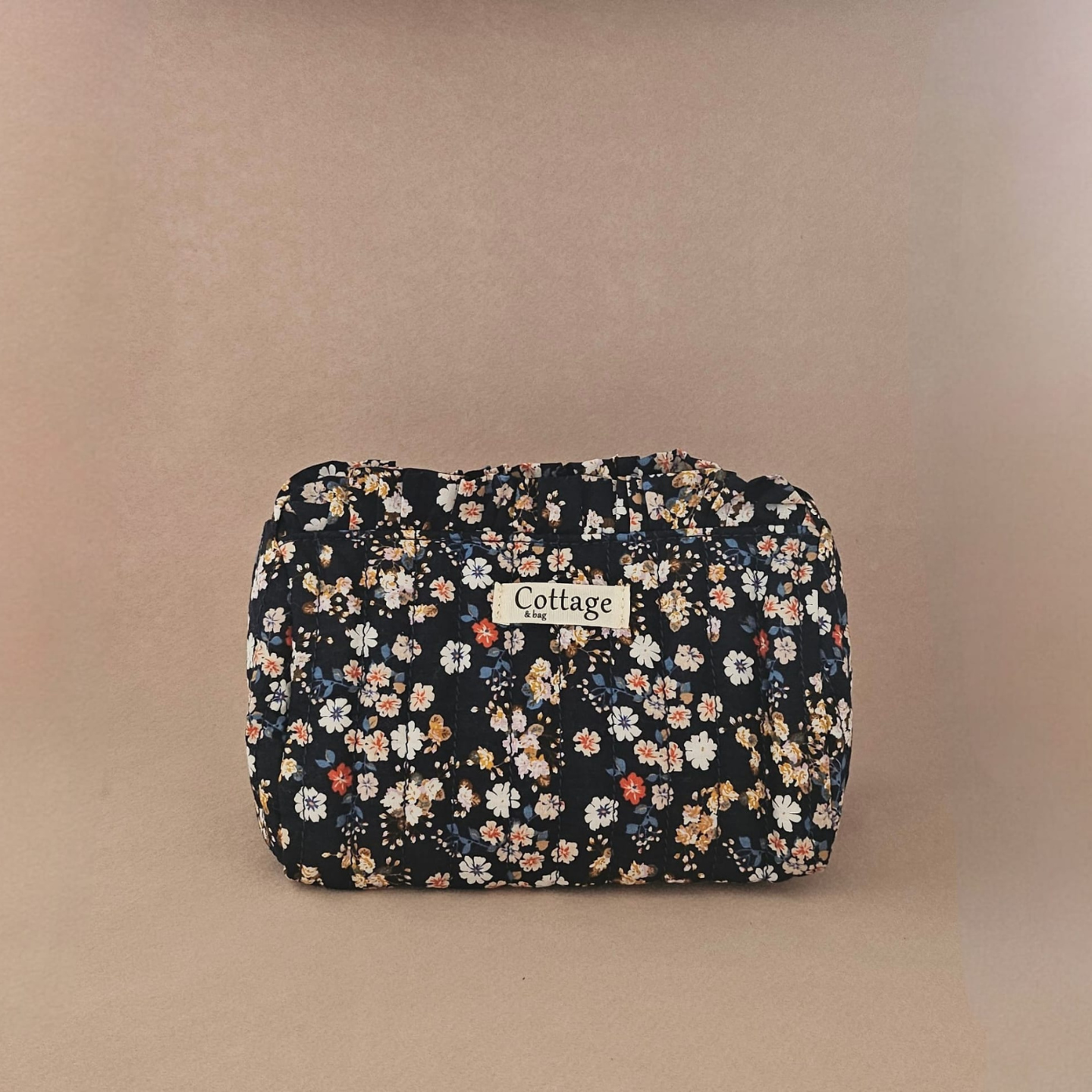 Trousse maquillage froufrou 100 % coton
