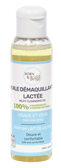 Huile Démaquillante Lactée Bio - Parfum  de Lait de Cajou