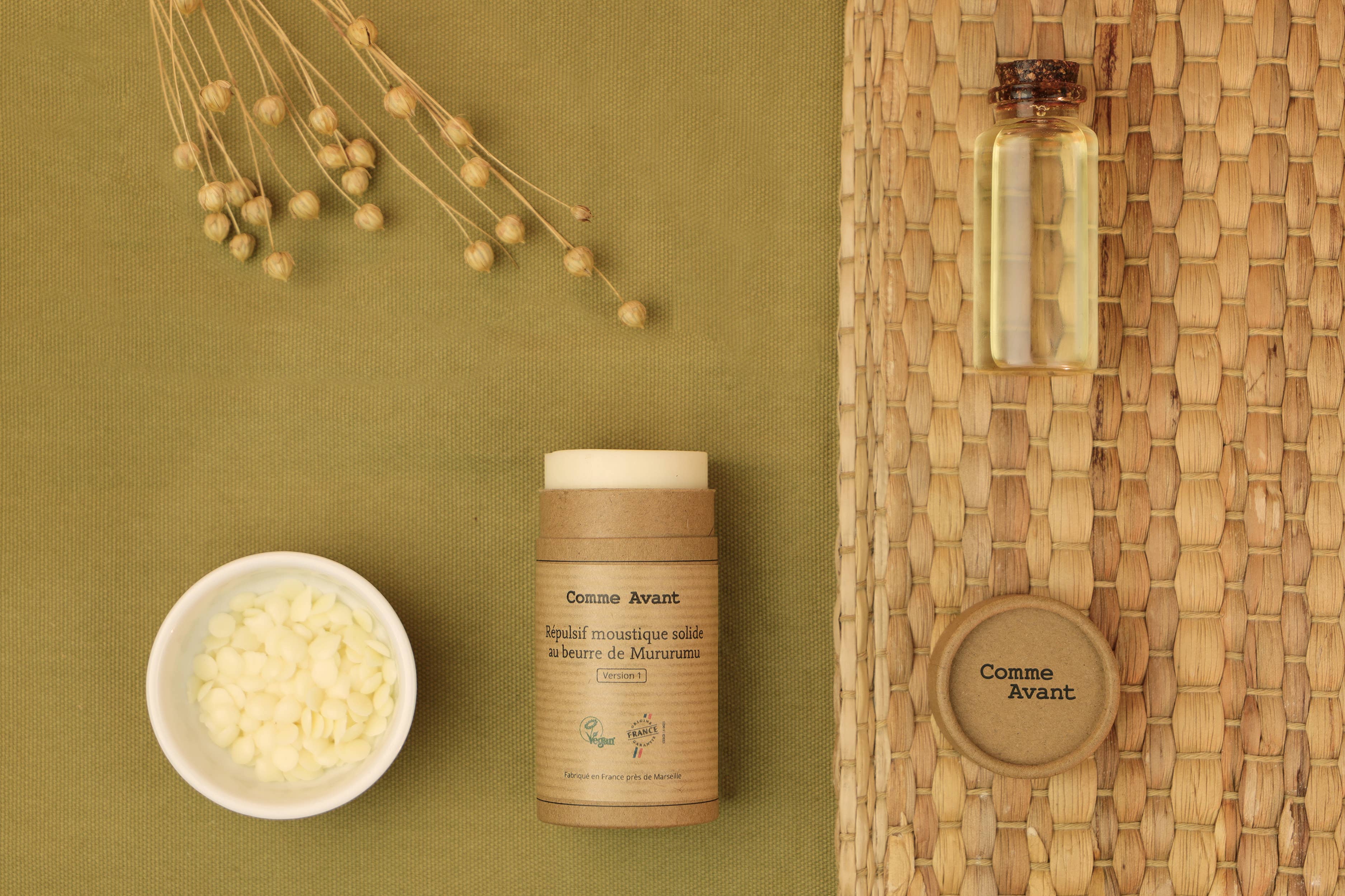 🦟 Répulsif Moustique au beurre de Murumuru bio