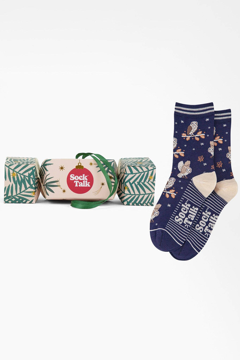 Coffret cadeau chaussettes en bambou Chouette effraie pour femmes: UK 3-7 | EU 36-40 | US 5-9