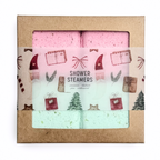 VAPEURS DE DOUCHE DE NOËL | COFFRET CADEAU 4PCS |