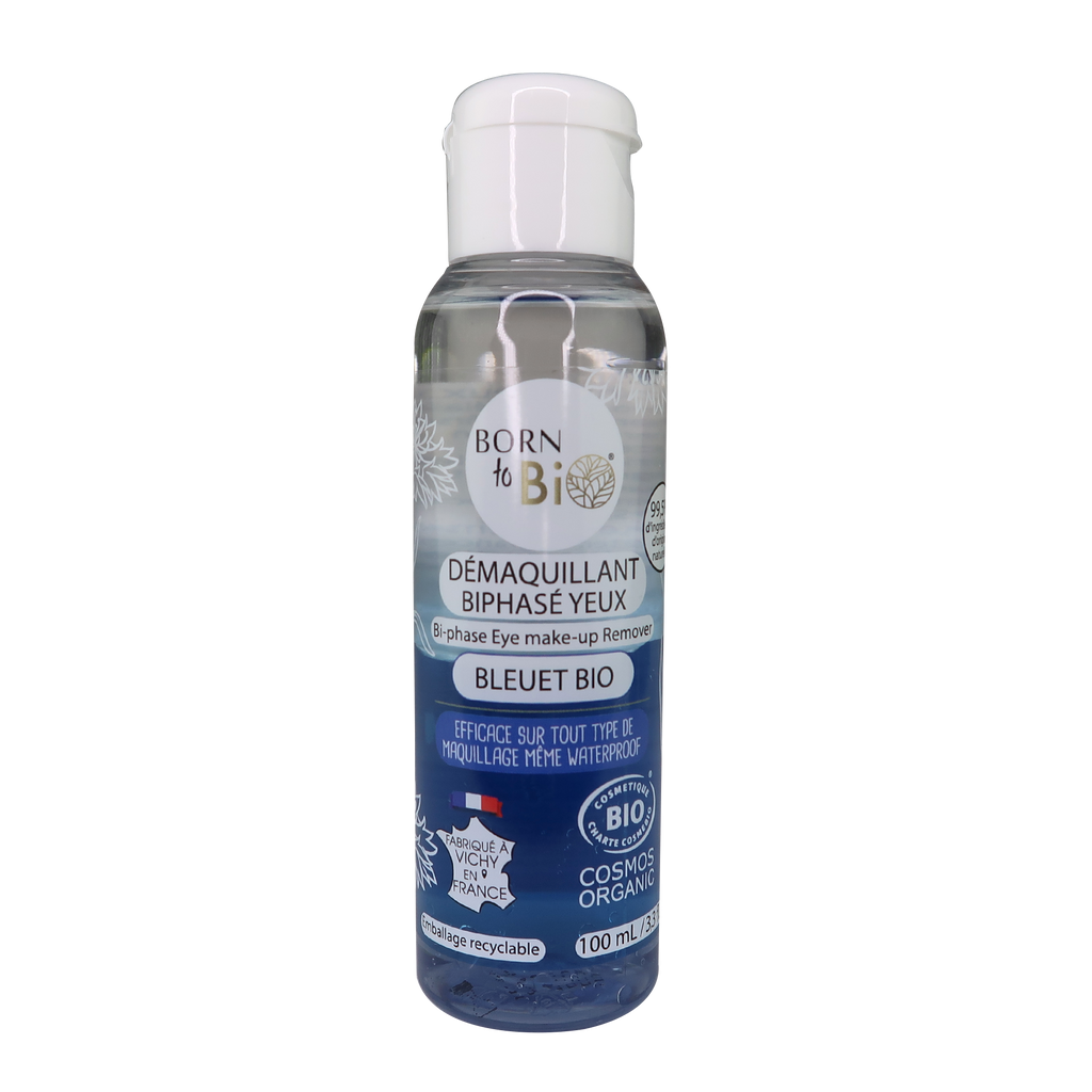 Démaquillant biphasé Yeux Bleuet Bio Cosmos Organic