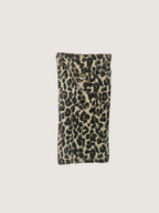 Trousse  lunette / stylo en 100 % coton : Fleur laurier