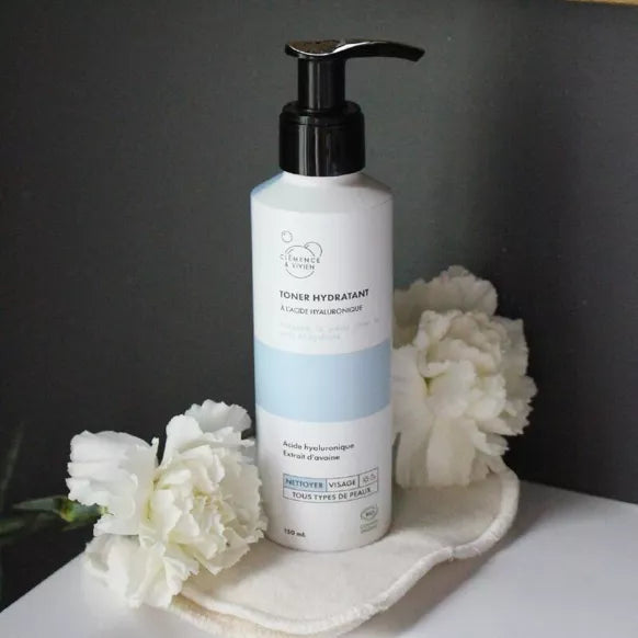 Toner hydratant à l'acide hyaluronique
