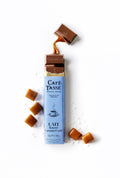 Barre de chocolat au Lait fourré Caramel Salé