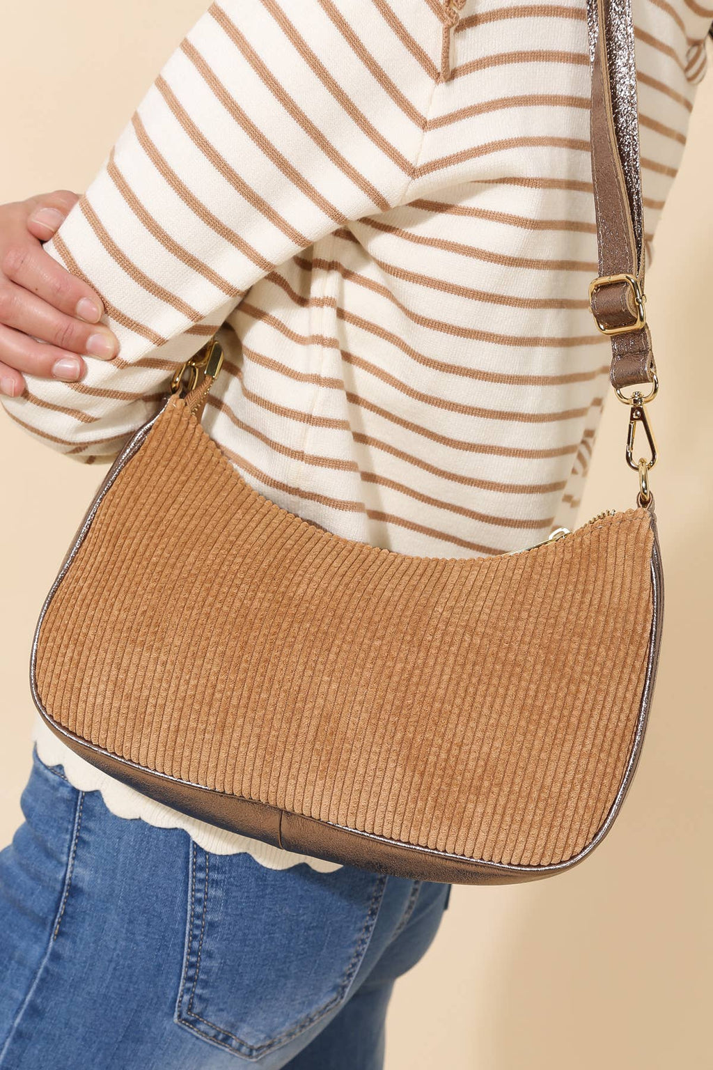 Sac ELEANORE VELOURS - 4134: Marine