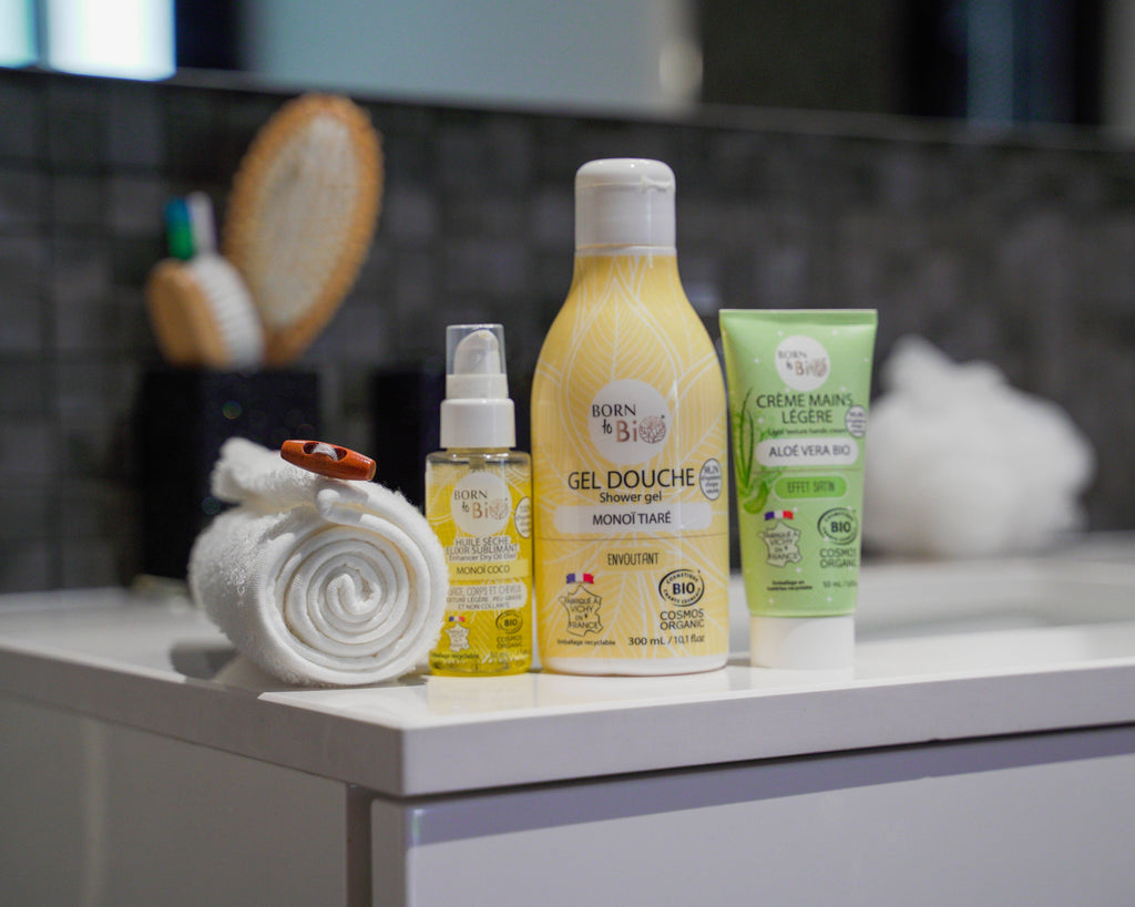 Huile sèche Elixir sublimant Monoï Coco Cosmos Organic