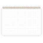 Agenda hebdomadaire A4 Eucalyptus