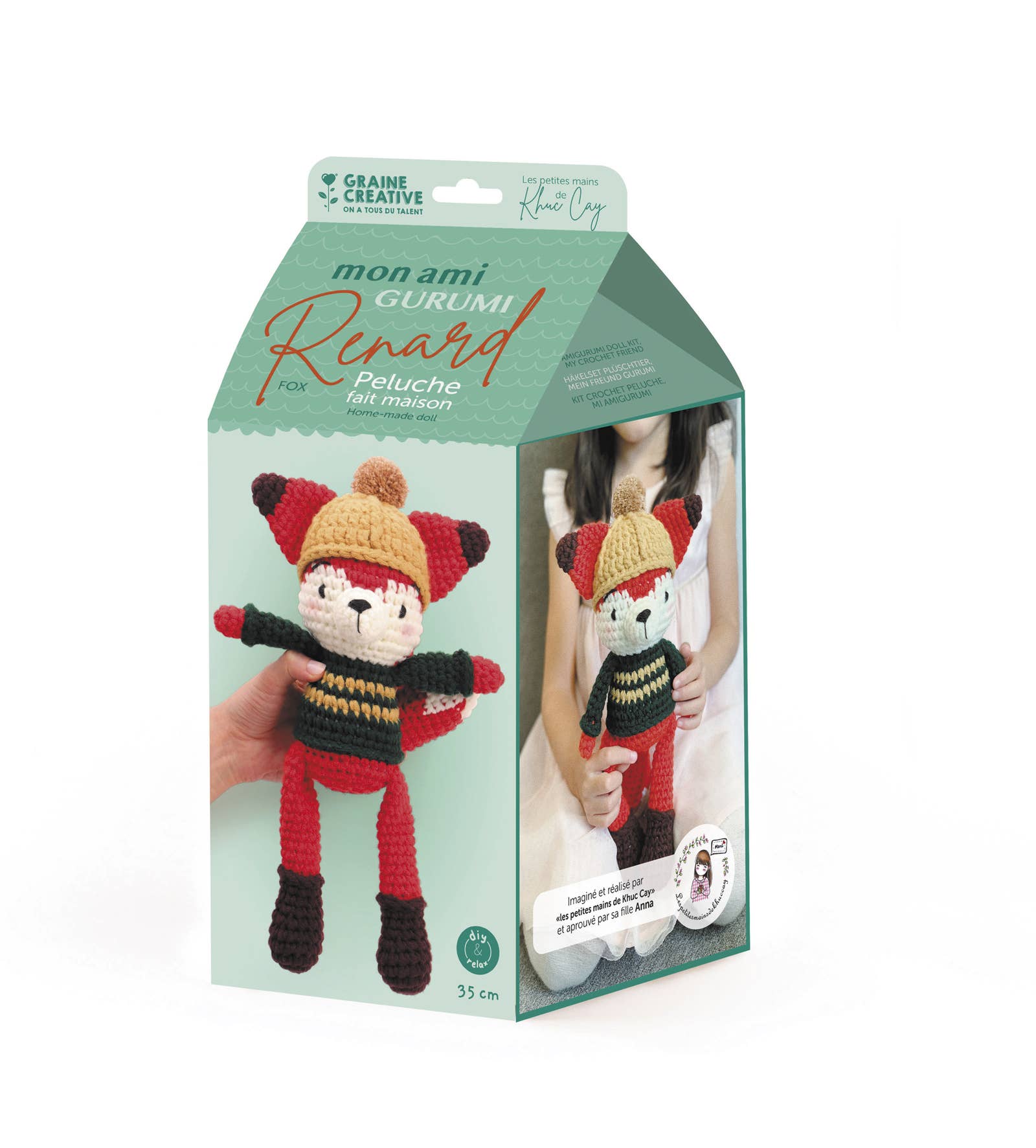 KIT MON AMI GURUMI RENARD 140 x 320 x 140 mm