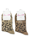 Chaussettes brillantes Diva : Assorties / 36-41