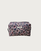 Trousse maquillage cube 100 % coton  : Flou rose