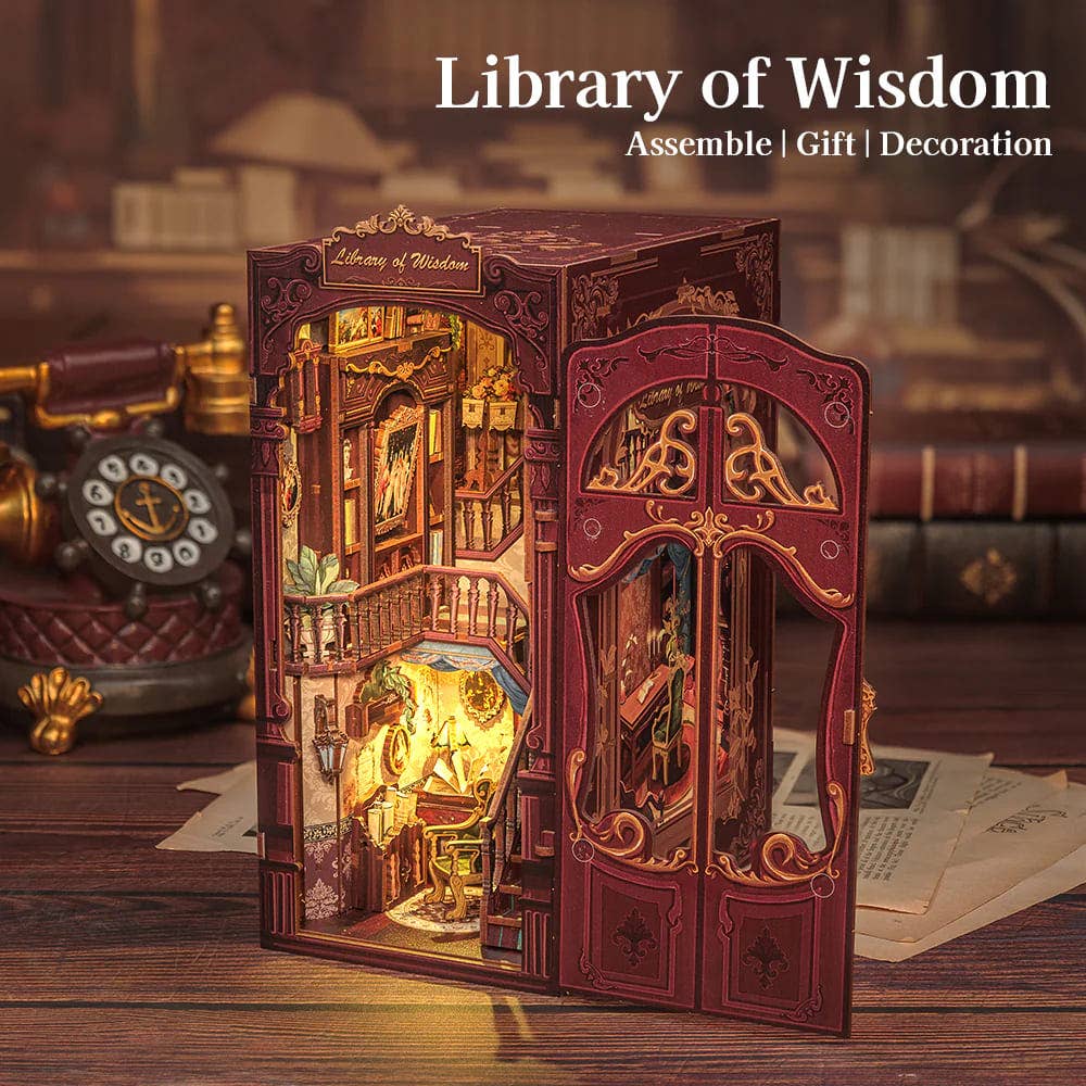 Library of Wisdom - Book Nook CUTEBEE