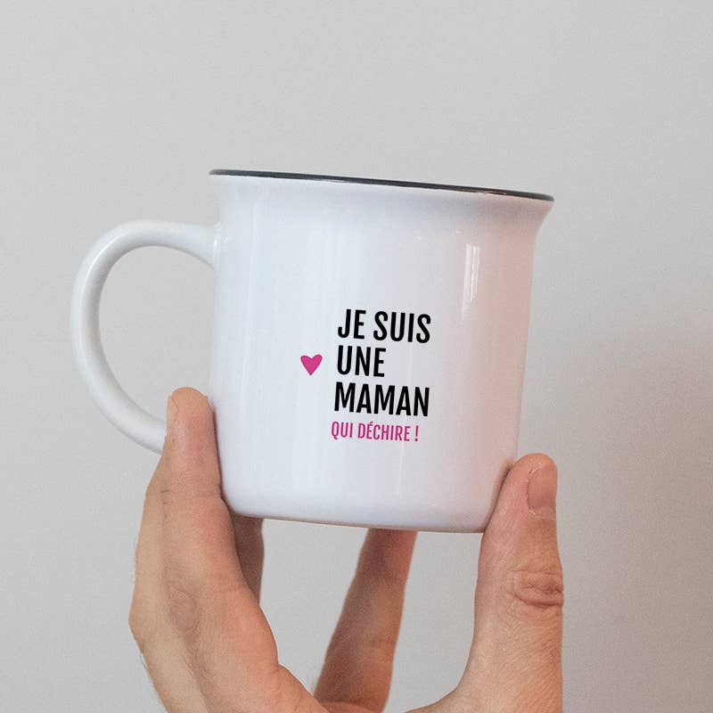 Mug Je suis une maman qui déchire / Fête des Mères