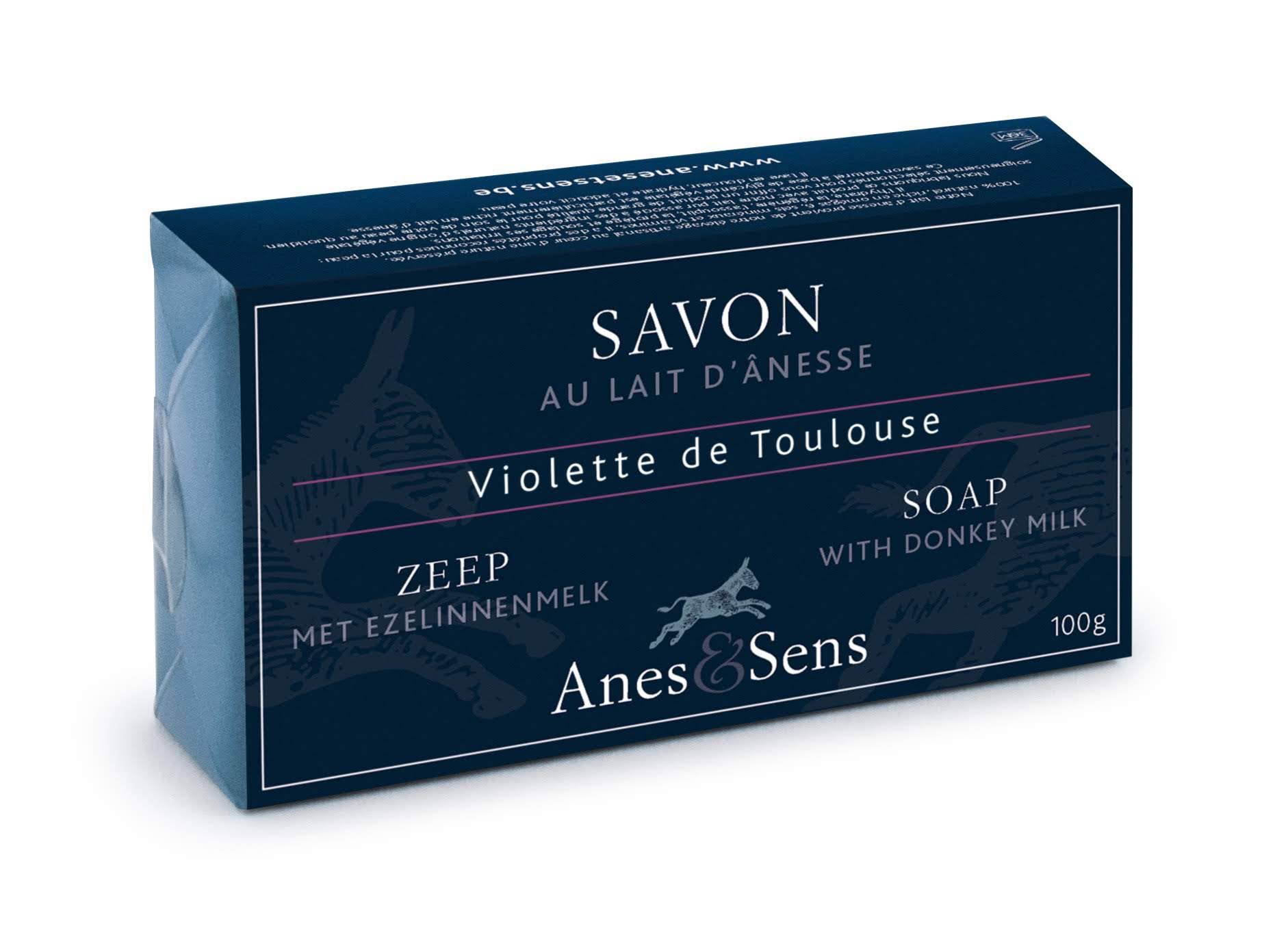 Savon au lait d'ânesse, Violette de Toulouse 100g