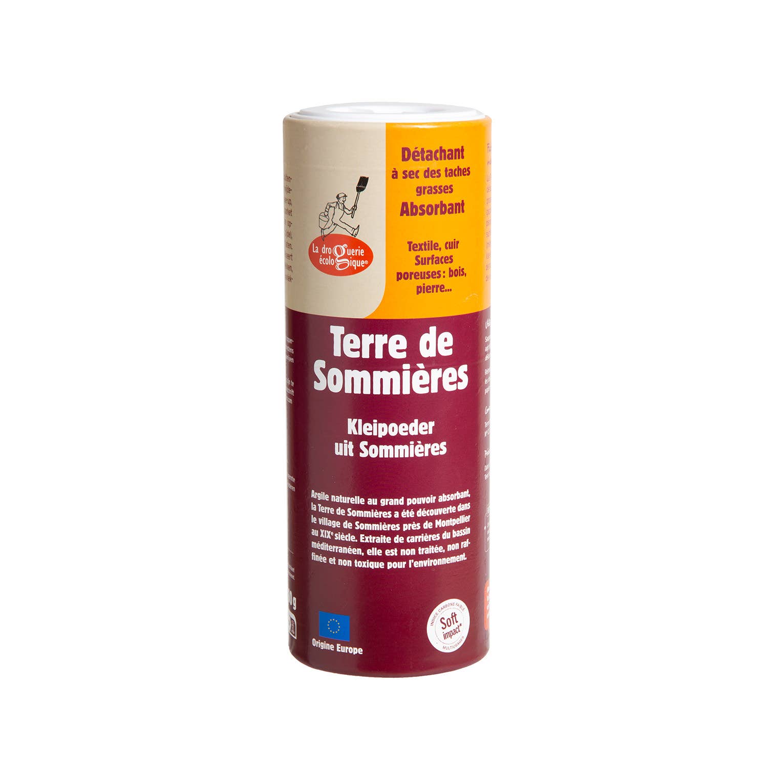 Terre De Sommières 400g Ultra-absorbant Détachant Tube - La Droguerie