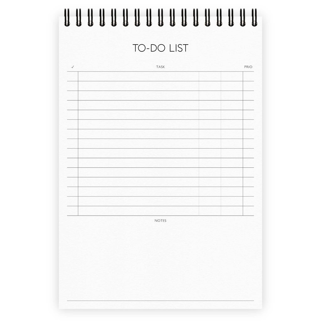 Motif floral Boho To-Do n° 4 A5