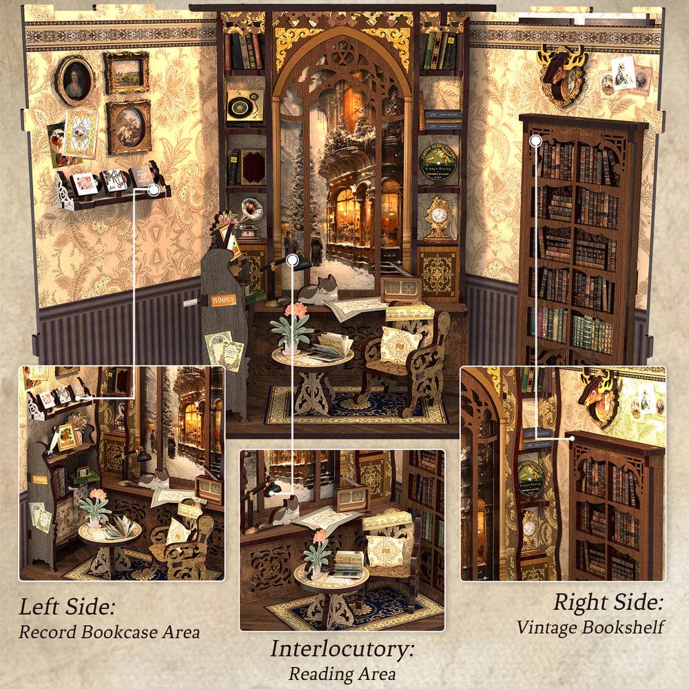 Bookshop Memories - Book Nook CUTEBEE