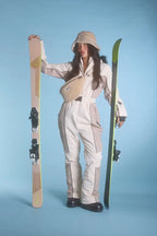 Sac banane Olivia: Denim bleu