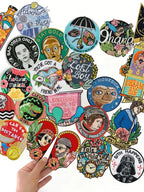 Patch Joyeux Non-Anniversaire Chapelier Fou par la barbuda