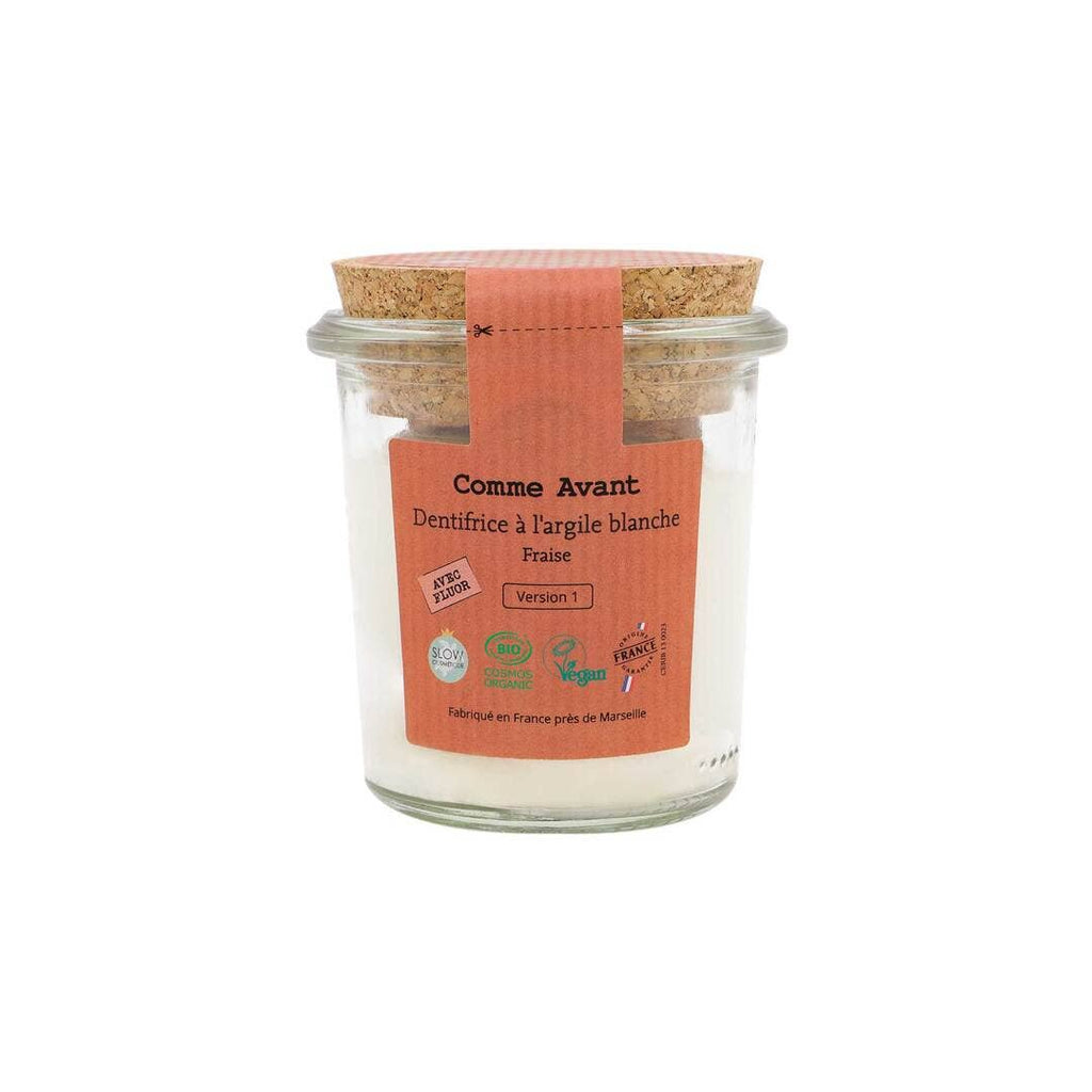 Dentifrice bio enfants parfum fraise (avec fluor)