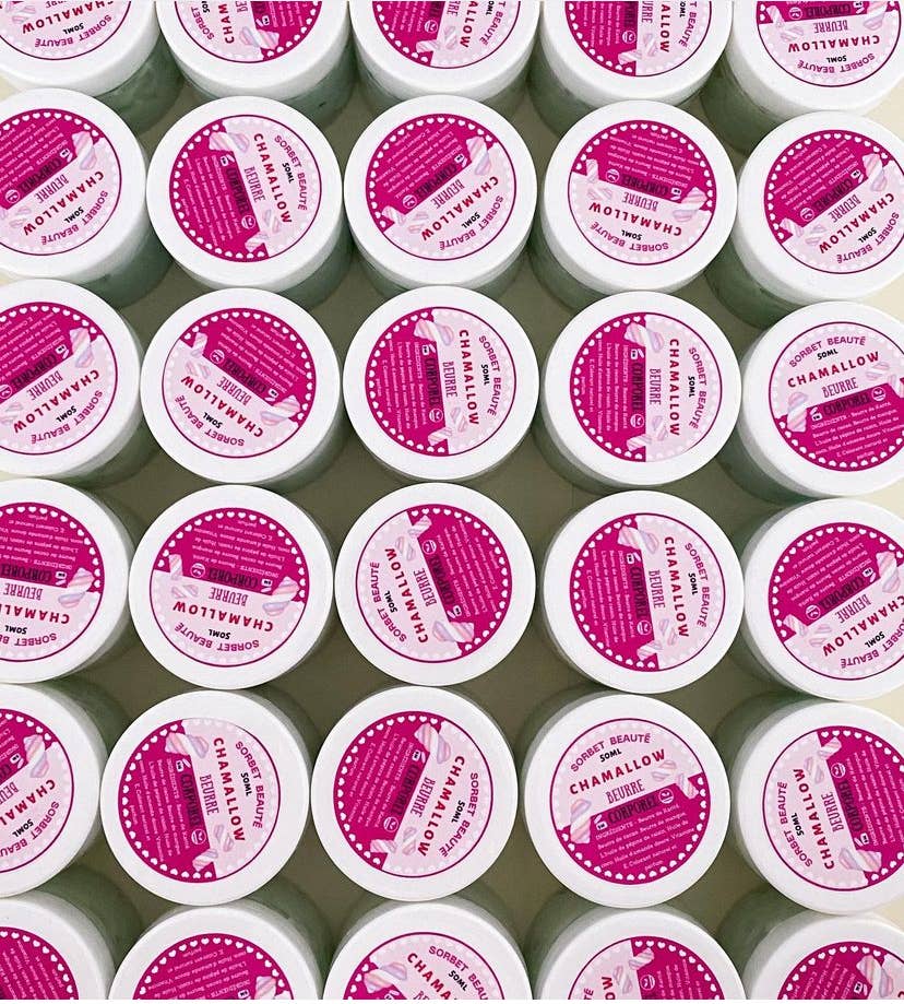 Beurre corporel fouetté/Chantilly de karité 50ml: Strawberry shake