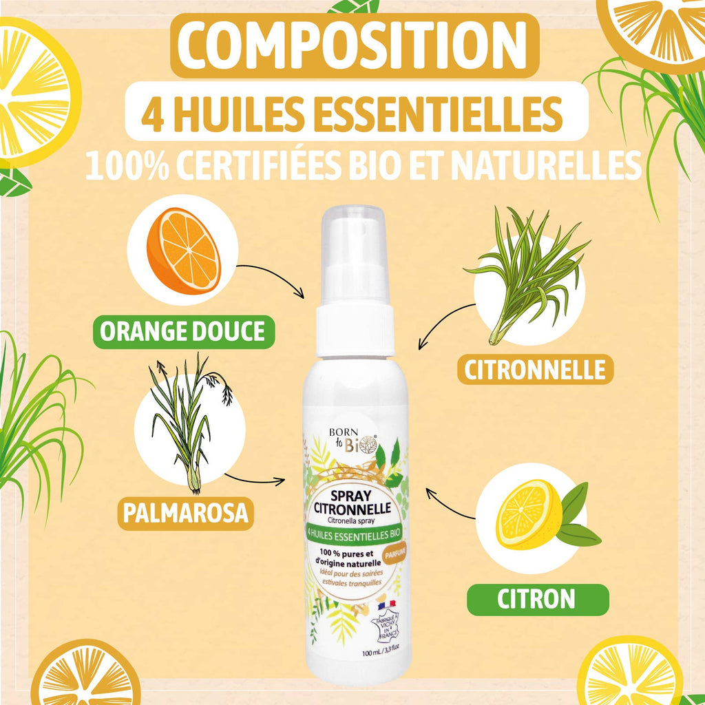 SPRAY CITRONNELLE - 100ml