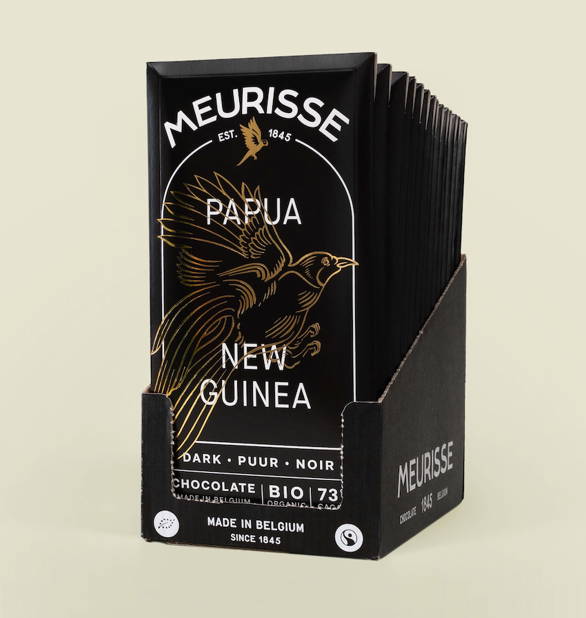Chocolat noir biologique de Papouasie-Nouvelle-Guinée (100g)