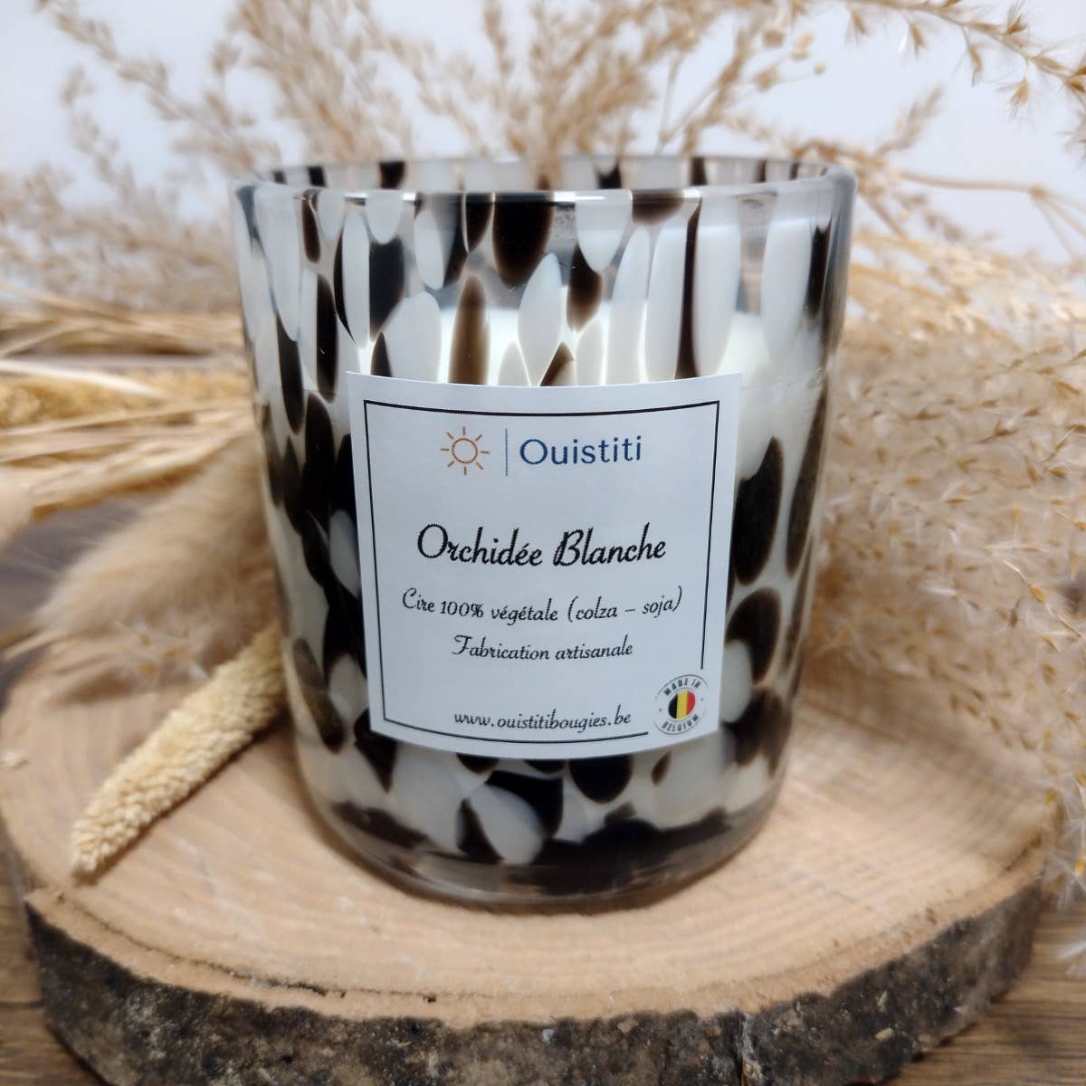 Bougie Parfumée Orchidée Blanche - Dalmatien - 200 g