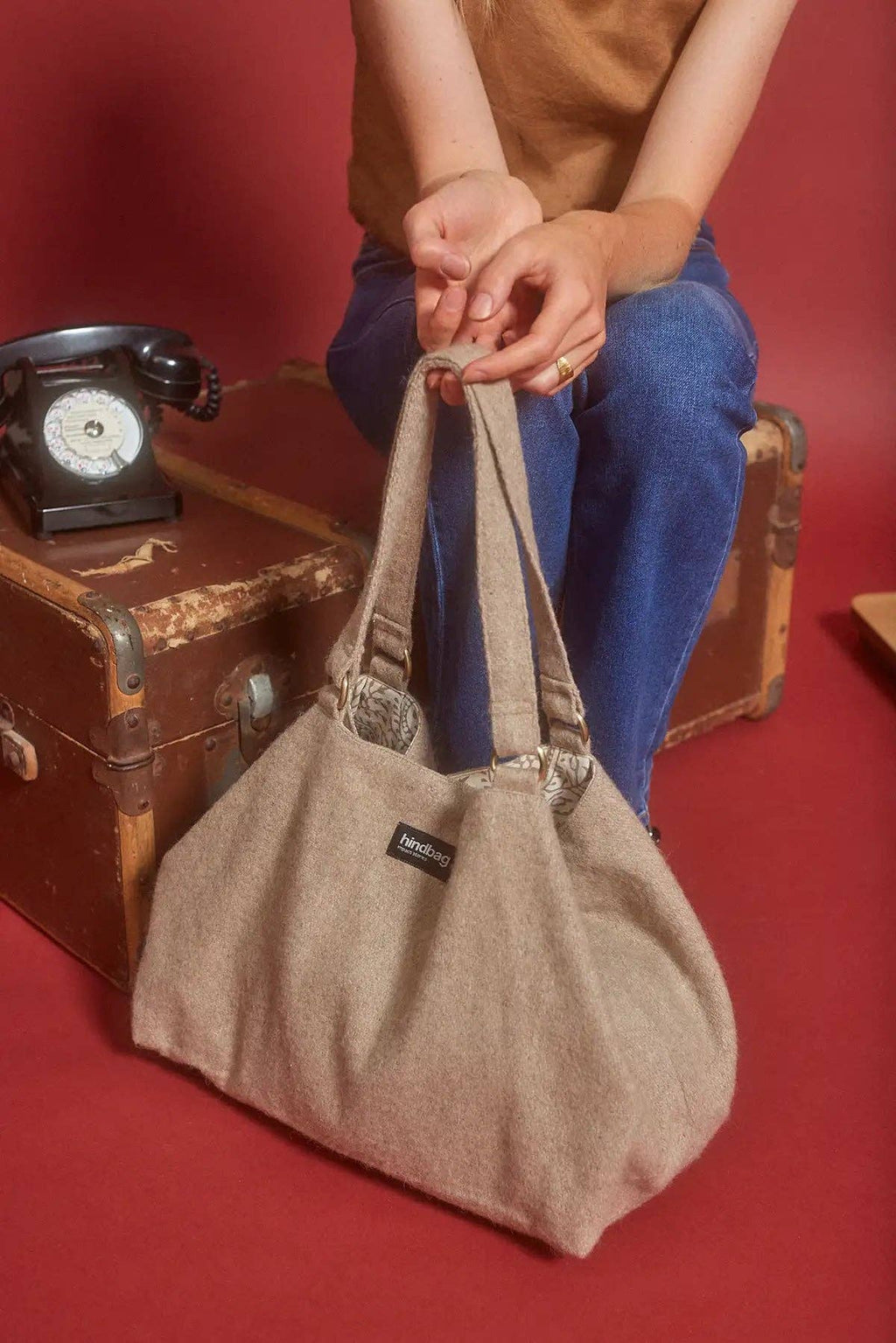 Sac cabas Raphaelle: Sauge