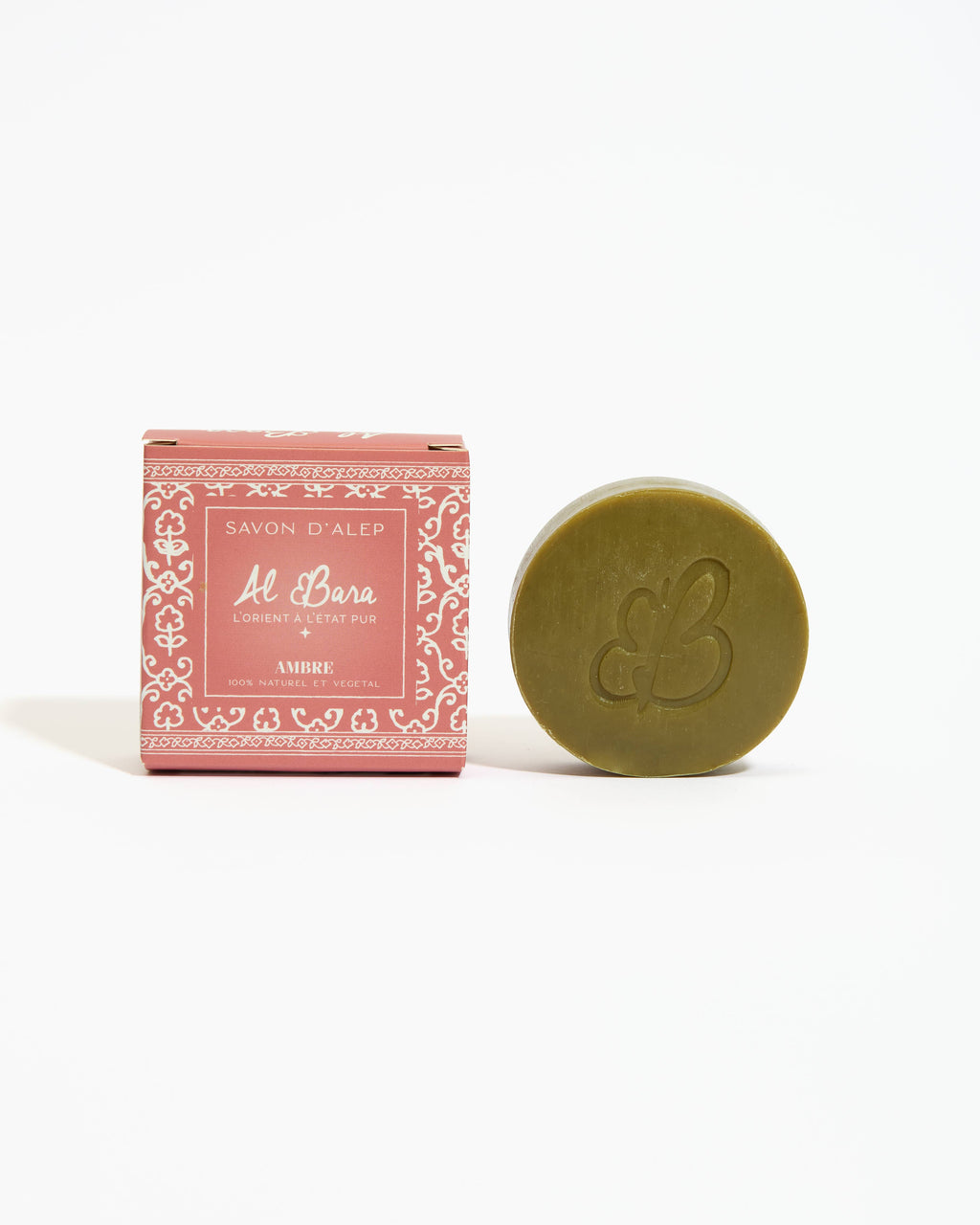 Savon d'Alep parfumé 50g ambre 