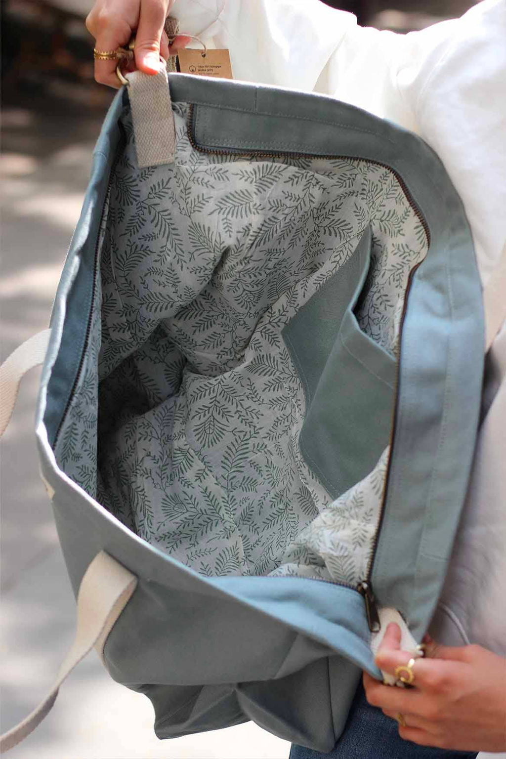 Cabas Jean - 10 coloris - Été: Jute