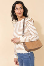 Sac ELEANORE VELOURS - 4134: Marine