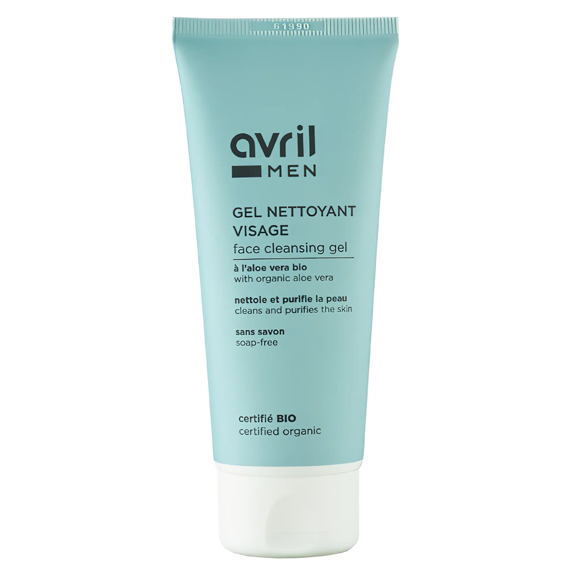 Gel nettoyant visage Homme 100 ml - Certifié bio