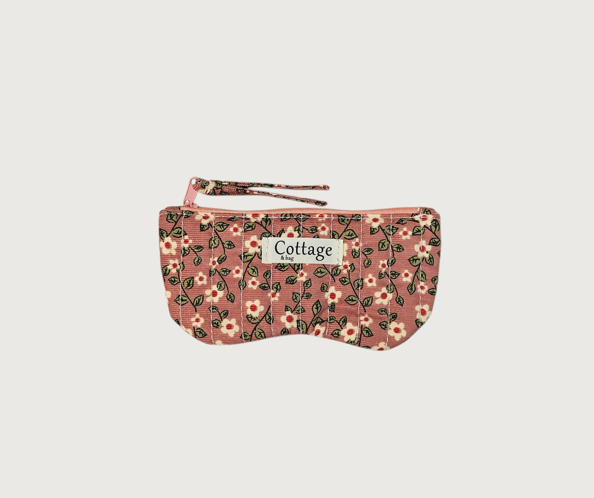 Porte lunette  100 % coton  : Espace rose