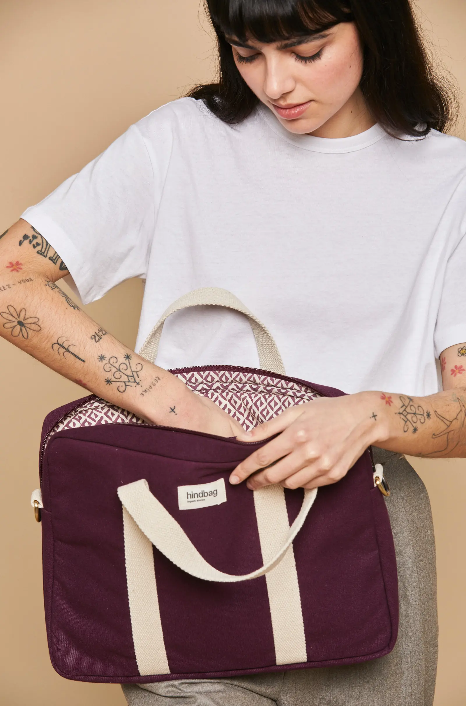 Sac ordinateur Pierre - 5 coloris: Noir