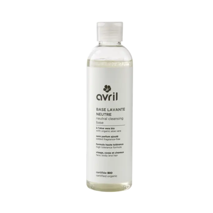 Base lavante neutre 240ml - Certifiée bio