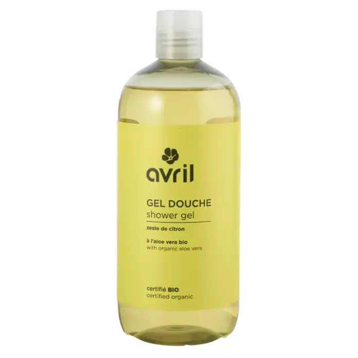 Gel douche Zeste de citron 500ml - Certifié bio