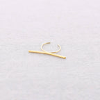 Bague Acier Bâton: Or