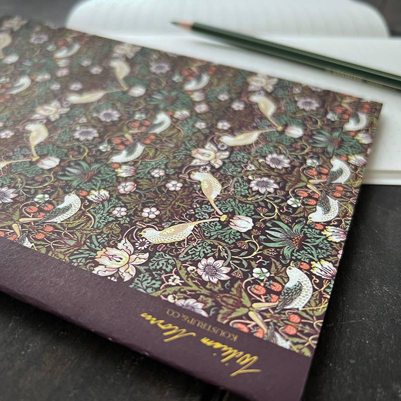 Motif du voleur de fraises WM - Carnet - Fabriqué au Danemark