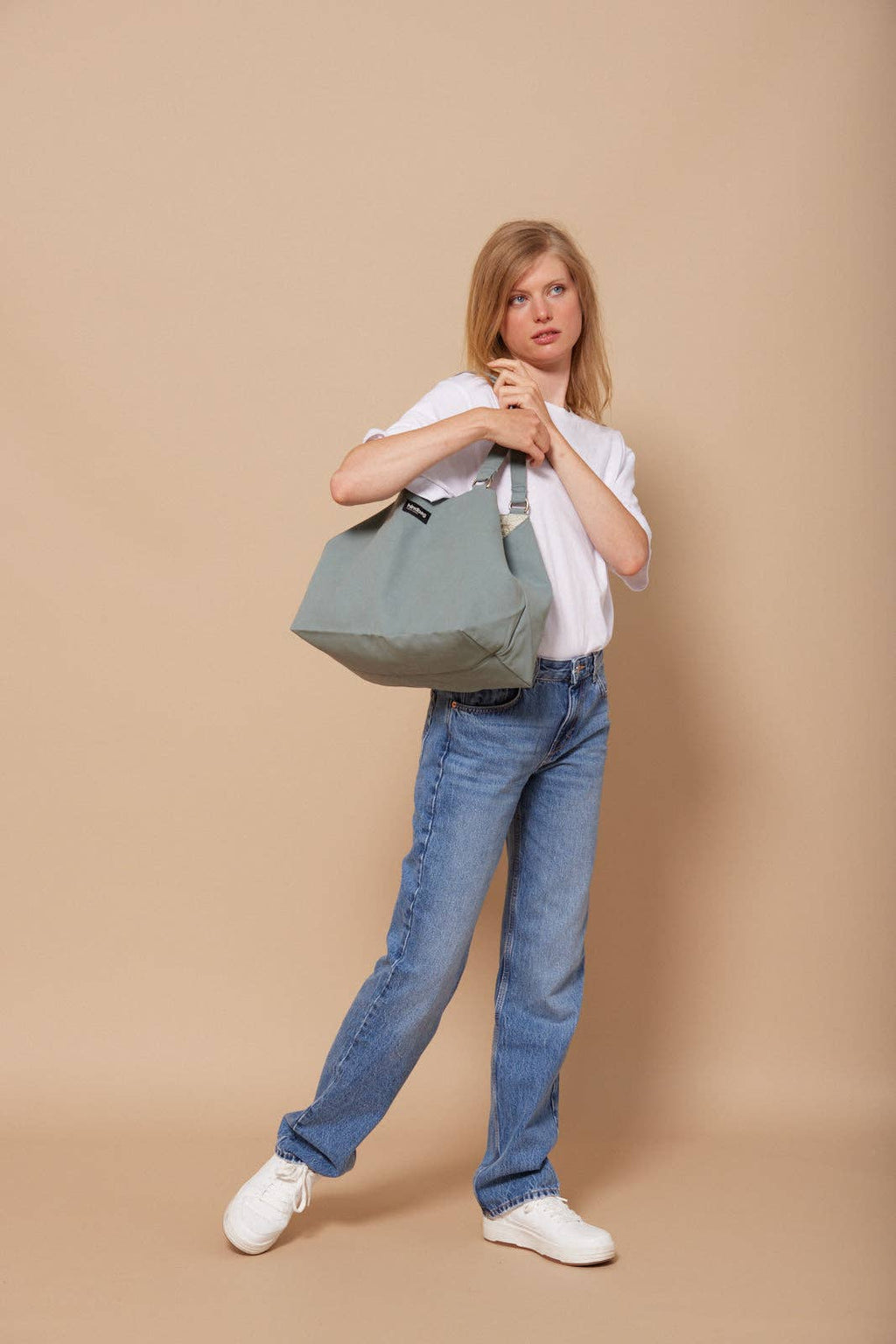 Sac cabas Raphaelle: Sauge